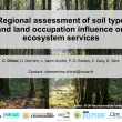 Regional assessment of soil type and land occupation influence on ecosystem services / Évaluation régionale de l'influence de la typologie et de l'occupation des sols sur les services écosystémiques